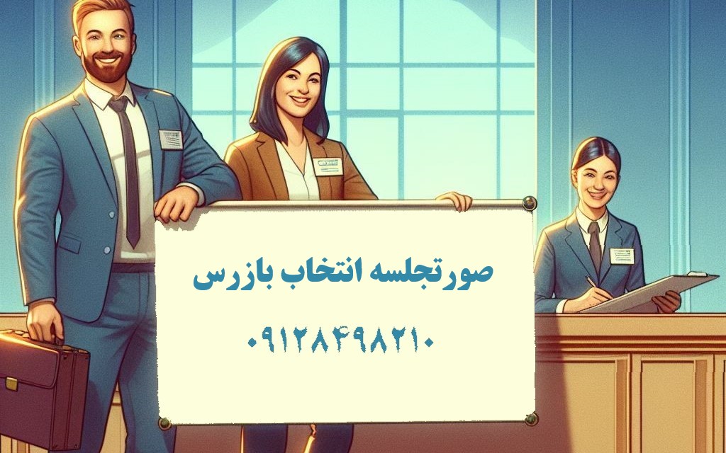 نمونه صورتجلسه انتخاب بازرس اصلی و علی البدل